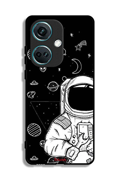 Tolwak غطاء حماية لهاتف OnePlus Nord CE3 بتصميم رائد فضاء