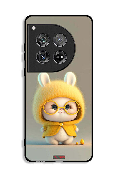 Tolwak غطاء حماية لهاتف OnePlus 12 بتصميم أرنب صغير