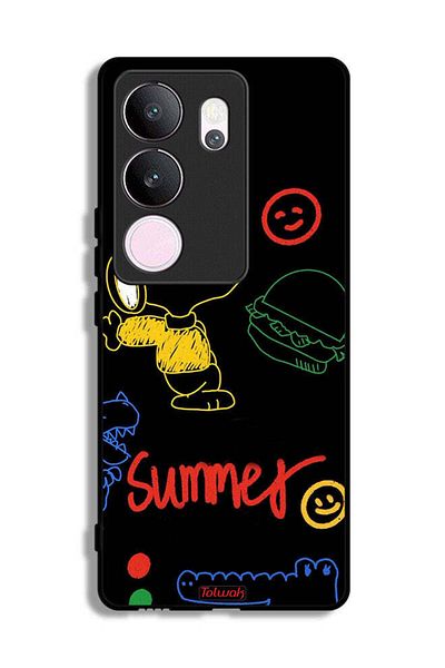 Tolwak vivo V29 Pro Protective Case Cover Summer Sticker