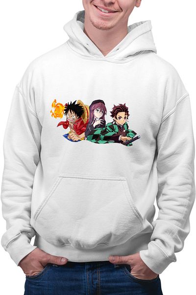 OEM Hanorac Barbati Trinity Seven One Piece Kimetsu no Yaiba Animekage