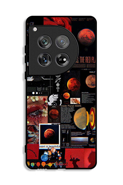 Tolwak غطاء حماية لهاتف OnePlus 12 بتصميم Mars Art