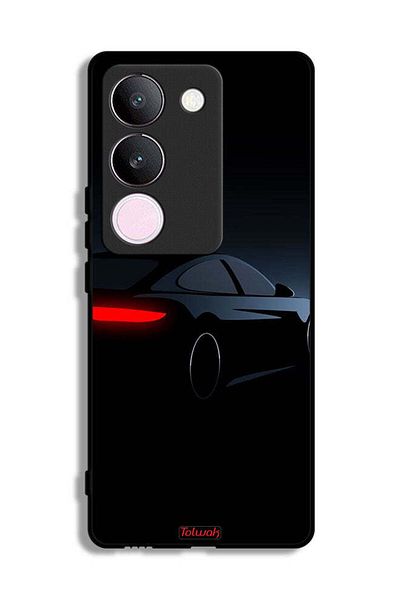 Tolwak vivo V29 Protective Case Cover Dark Car