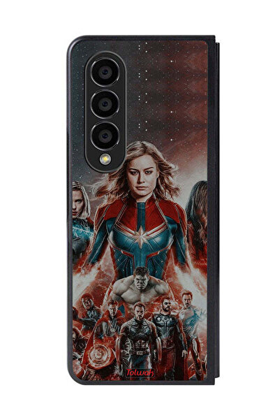 Tolwak غطاء حماية لهاتف سامسونج جالاكسي زد فولد 4 من أفينجرز