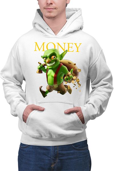 OEM Hanorac Barbati Clash of Clans Money Monster Collect Economy