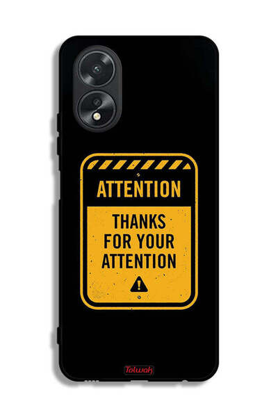 Tolwak غطاء حماية لهاتف Oppo A38 شكرًا على الاهتمام