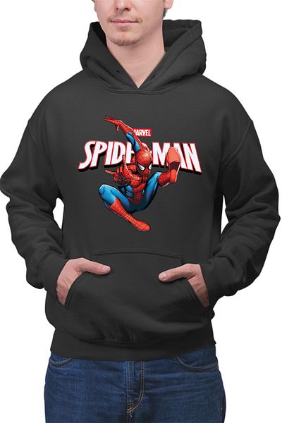 OEM Men's Hoodie Spiderman Marvel Bite Superhero