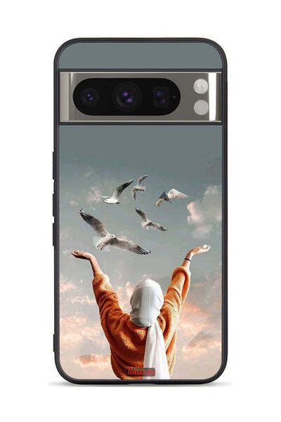 Tolwak غطاء حماية لجهاز Google Pixel 8 Pro بتصميم طيور تحلق