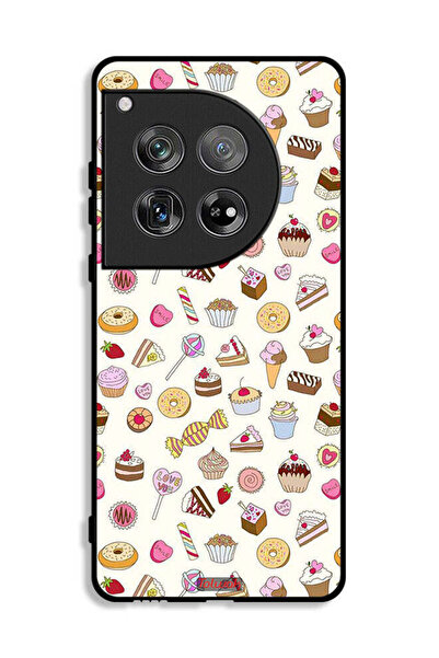 Tolwak غطاء حماية لجهاز OnePlus 12 بنمط العناصر المفضلة