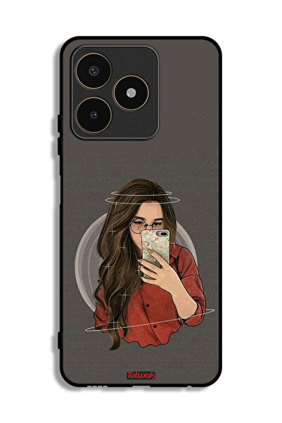 Tolwak غطاء حماية لهاتف Realme C53 لالتقاط صورة سيلفي