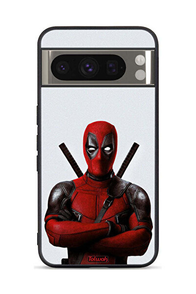 Tolwak غطاء حماية لجهاز جوجل بيكسل 8 برو بتصميم ديدبول