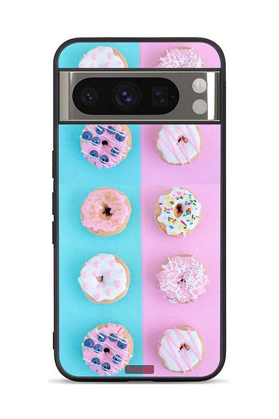 Tolwak Google Pixel 8 Pro Protective Case Cover Heather Donuts