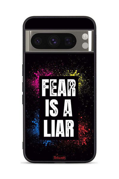 Tolwak Google Pixel 8 Pro Protective Case Cover Fear Is A Liar