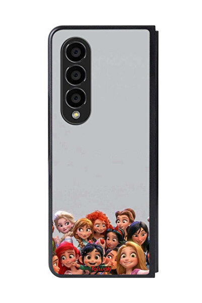 Tolwak غطاء حماية لهاتف Samsung Galaxy Z Fold 4 - أصدقاء للأبد