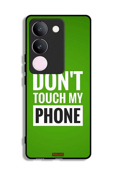 Tolwak vivo V29 Protective Case Cover Do Not Touch My Phone