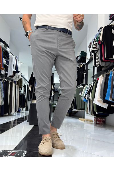 higo Smart Tapered Fit Men's Trousers