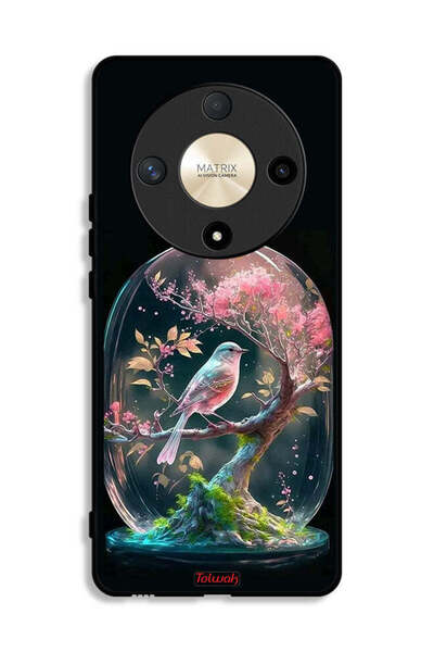Tolwak Honor X9b Protective Case Cover Bird In Jarr