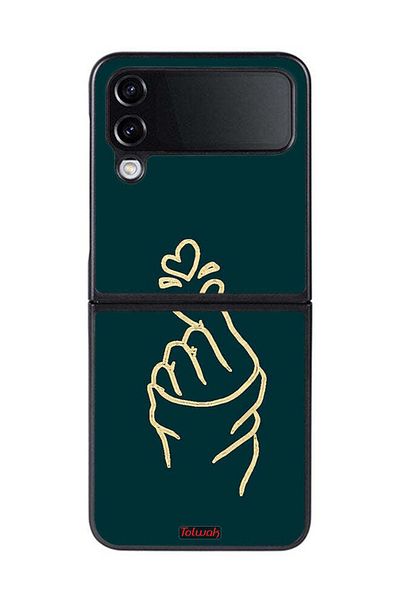 Tolwak Samsung Galaxy Z Flip 4 Protective Case Cover Snap