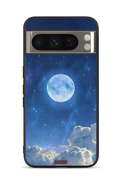 Tolwak Google Pixel 8 Pro Protective Case Cover Moon Clouds