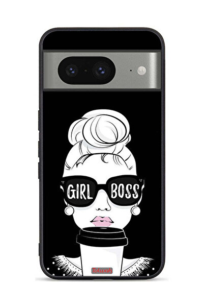 Tolwak Google Pixel 8 Protective Case Cover Girl Boss