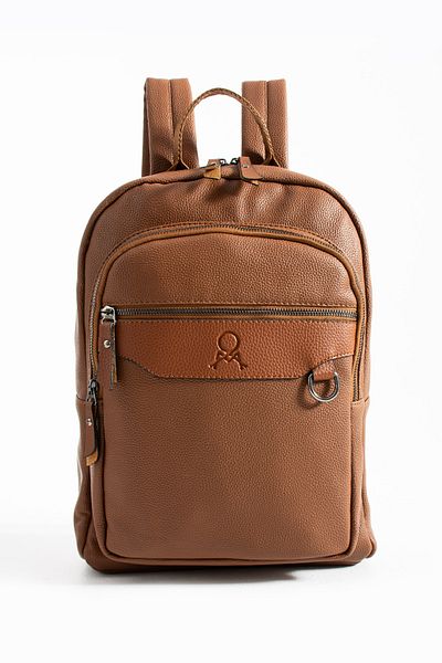 KASVA DERİ Premium Faux Leather Unisex Backpack Business Bag Stylish Functional Bag