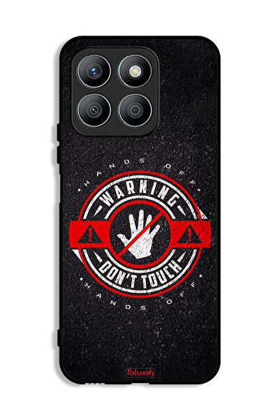 Tolwak Honor X8b Protective Case Cover Warning Don_T Touch