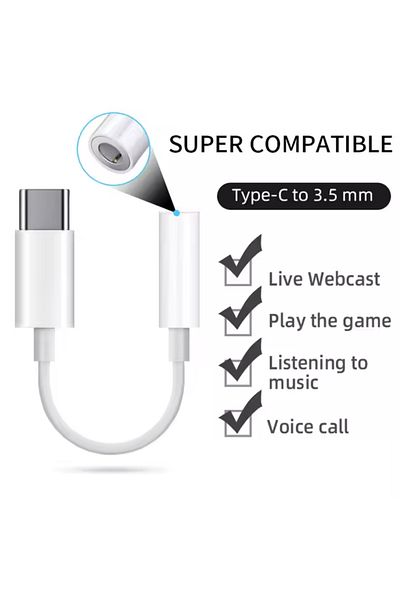 OEM Adaptor USB tip C la mufă jack de 3,5 mm