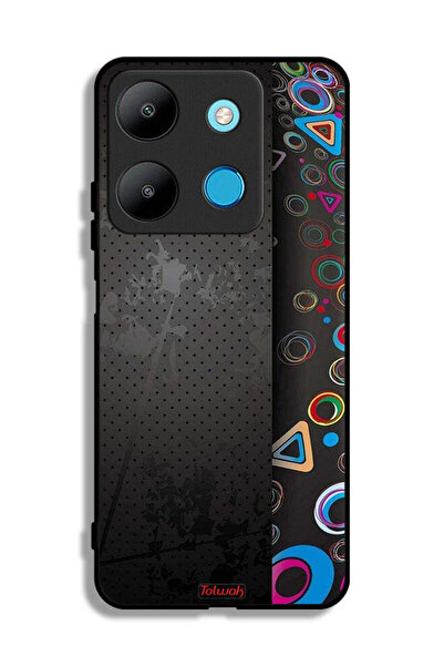 Tolwak غطاء حماية بنمط نمطي لهاتف Infinix Smart 7