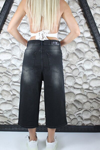 St.Poll LİKRALI YIKAMALI BAGGY ŞORTOLON ŞORT