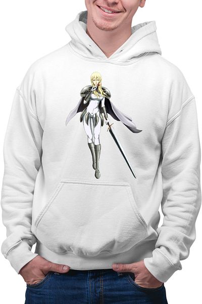 OEM Men's Hoodie Claymore Teresa Lond Sword Demons Extermination