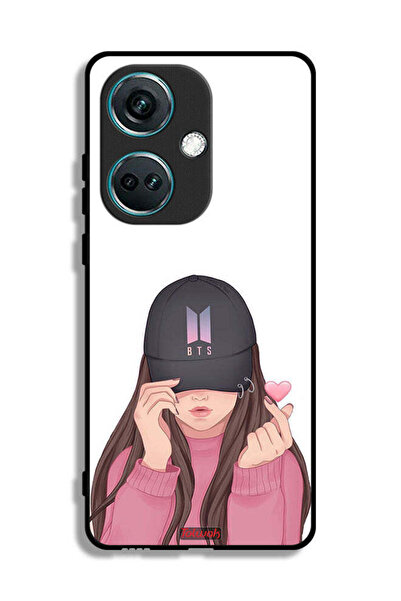 Tolwak غطاء حماية لهاتف OnePlus Nord CE3 - فتاة تلتقط الصور