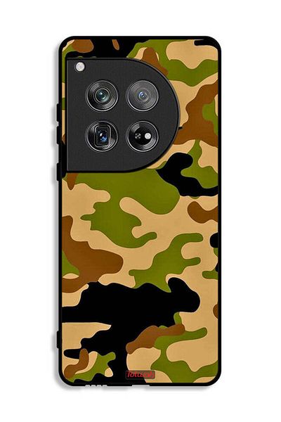 Tolwak OnePlus 12 Protective Case Cover Camouflage Abstract Digital Pattern
