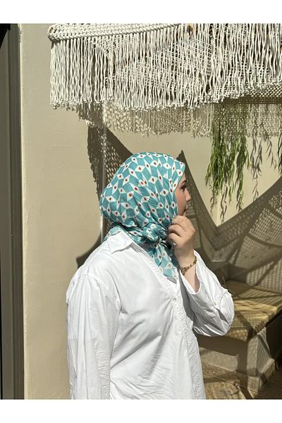 Modakaşmir Origami Pattern Bamboo Scarf