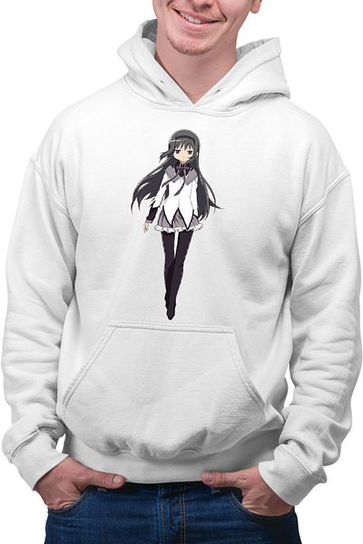OEM Men's Hoodie Madoka Magica Akemi Homura Psychological Suspense