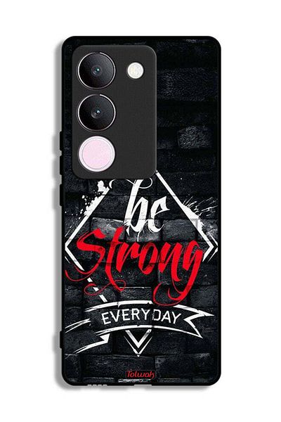 Tolwak vivo V29 Protective Case Cover Be Strong Every Day