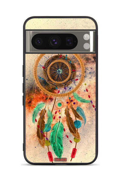 Tolwak غطاء حماية لجهاز Google Pixel 8 Pro بتصميم ماندالا ريش معلق