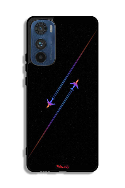 Tolwak Motorola Edge 30 Protective Case Cover Airplanes Art