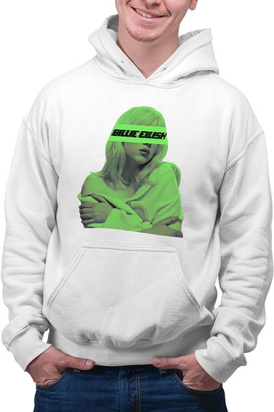 OEM Men's Hoodie Billie Eilish Logo Green Brand Musician