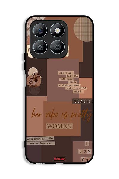 Tolwak Honor X8b Protective Case Cover Adventurer Women