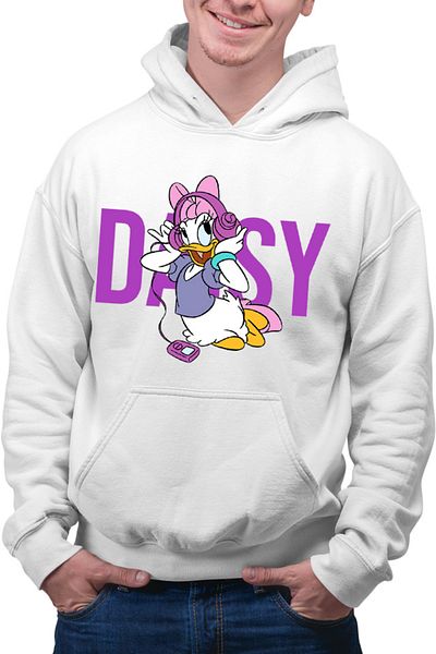 OEM Men's Hoodie Donald Duck Music Cartoon Super