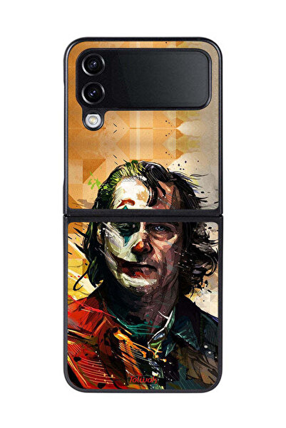 Tolwak غطاء حماية لهاتف Samsung Galaxy Z Flip 4 برسومات جوكر