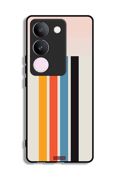 Tolwak vivo S17 Protective Case Cover Straight Lines Pattern
