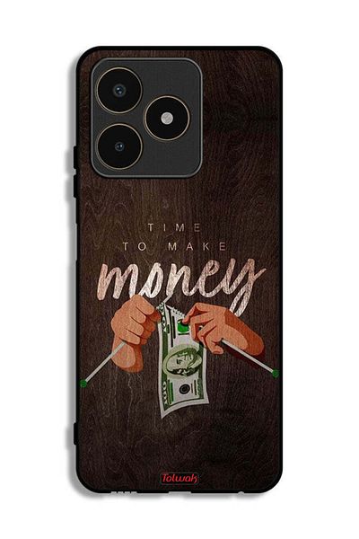 Tolwak Realme C53 Protective Case Cover Time To Make Money