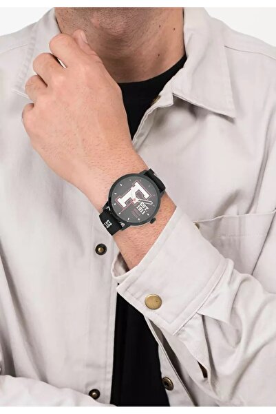 Fila Adult Unisex Analog Watch, Black 38-326-203, 42 mm