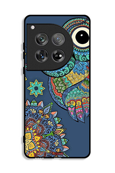 Tolwak غطاء حماية لهاتف OnePlus 12 بتصميم بومة زهرية