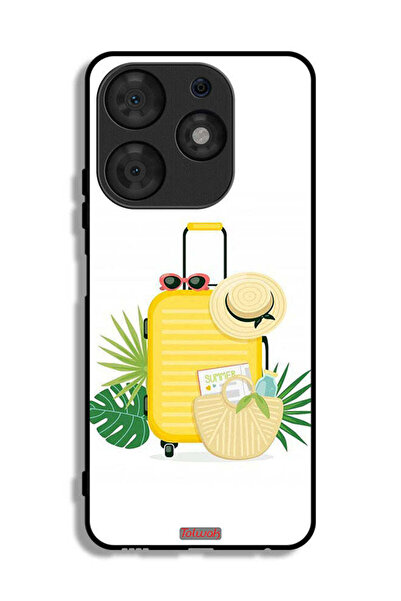 Tolwak Tecno Spark 10 Pro Protective Case Cover Summer Digital Art