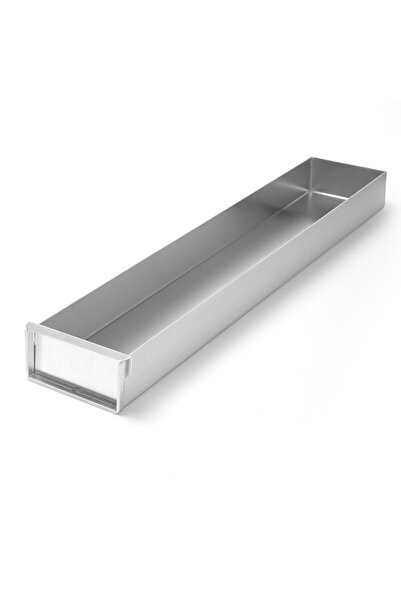 HENDI Tavă dreptunghiulară din aluminiu pentru dulciuri, închisă, 580x100x(H)...