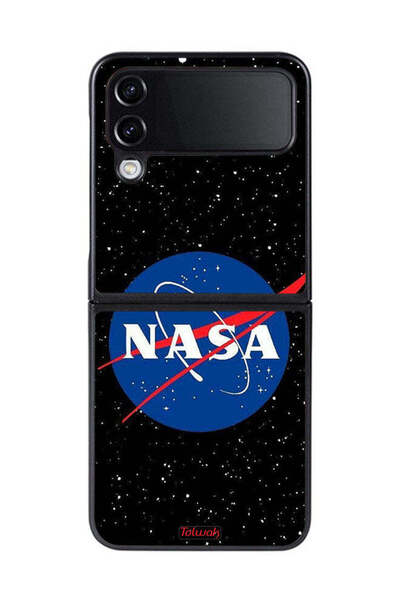 Tolwak غطاء حماية لهاتف Samsung Galaxy Z Flip 4 من ناسا