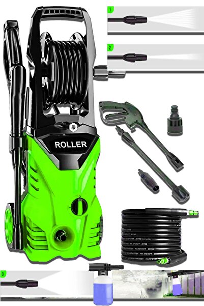 stanrayf Alman 200 Bar Max Yüksek Basınçlı Köpük Hazneli Bahçe Havuz Oto Yıkama Makinesi Otomatik Soğutmalı