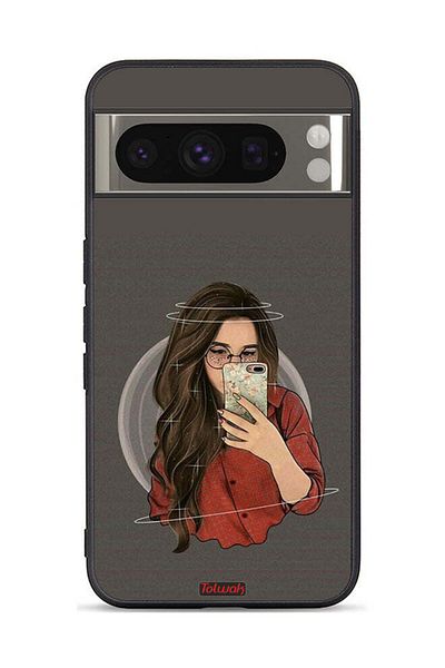 Tolwak Google Pixel 8 Pro Protective Case Cover Making Selfie