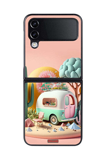 Tolwak غطاء حماية لهاتف سامسونج جالاكسي زد فليب 4 من سينرسي آرت